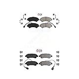 AmeriBRAKES Front Rear Semi-Metallic Disc Brake