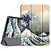 Fintie iPad Air Case - Ultra Slim Lightweight Stand Smart Cover with Auto Sleep/Wake Feature for Apple iPad Air 2013 Model, Rough Sea