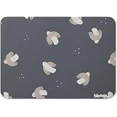 Blooom Placemat for Baby, Toddler &amp; Kids | Wipeable, Reusable and Eco-Friendly | Baby Weaning Placemat for Mealtime &amp; Snacktime | Modern Design (Birds, 12" x 17")