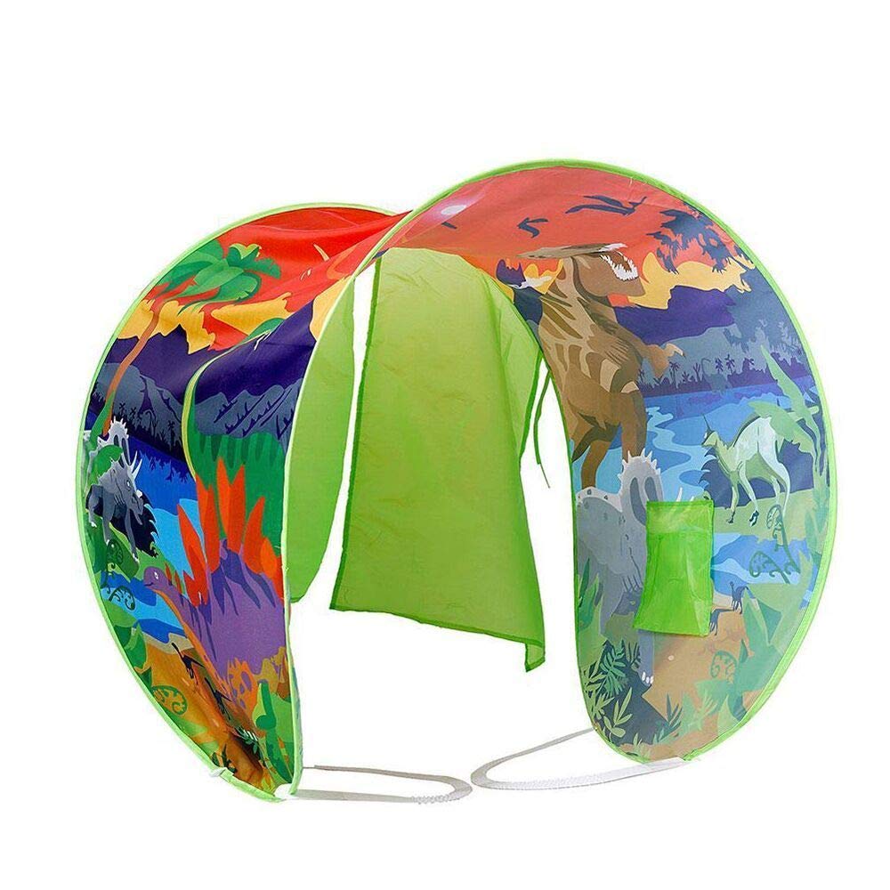Kozyshow Deluxe Kids Dream Bed Tent Boys Magical Dinosaur Play Tents