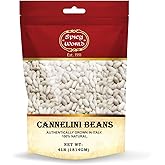 Spicy World Cannelini Beans 4 LB - From Italy - Dried White Medium Sized Kidney Beans (Cannellini)