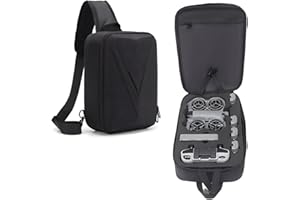 Case Backpack for DJI NEO 2, Portable Shoulder Bag Storage Bag Carring Case for DJI NEO 2 Fly More Combo, RC-N3 Remote Contro