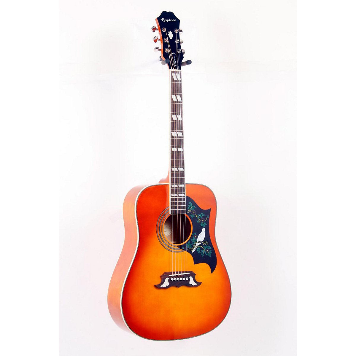 Epiphone Dove Pro AcousticElectric Guitar Vintage Burst 888365273419