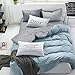 Bed and Pillow Sheet Bedding Duvet Cover Set, Best Bed Sheet 100 Percent Cotton, Teal Queen Size