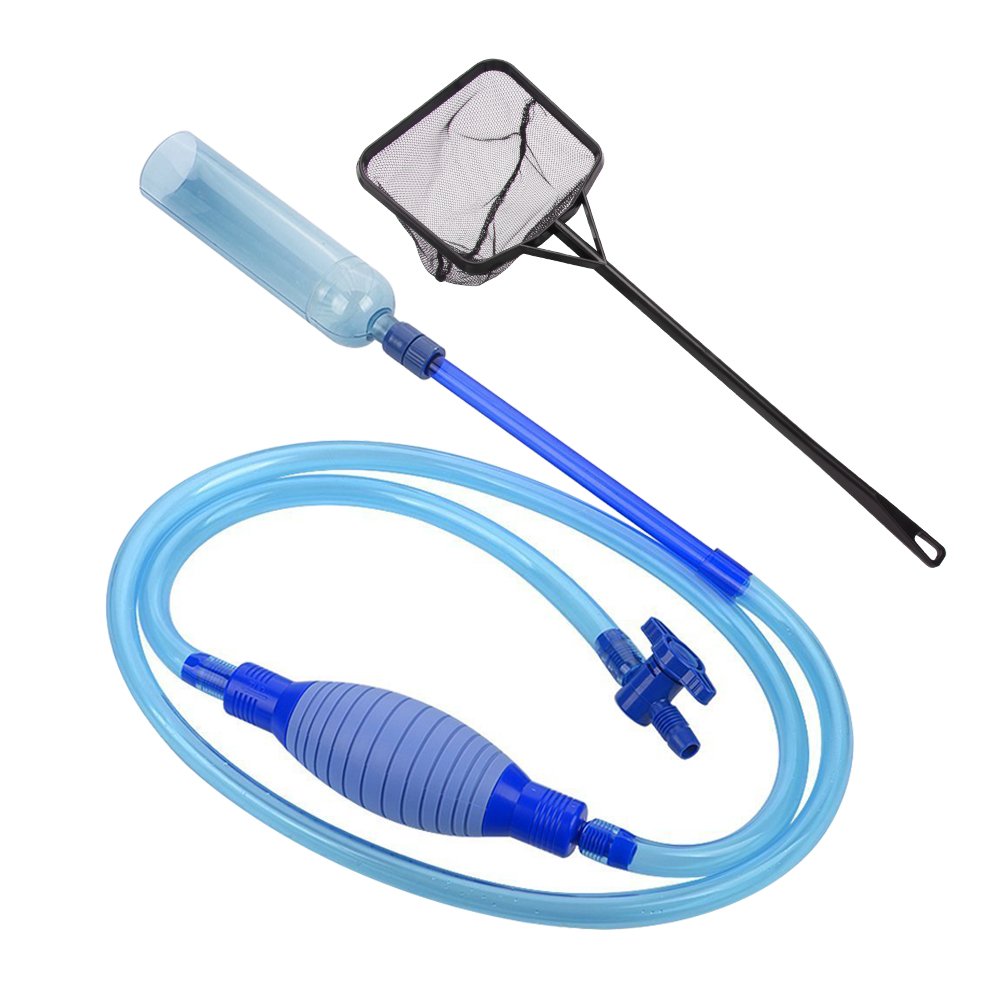 Best Aquarium Cleaning Vacuum Gravel Water Filter Cleaner Fish Tank Siphon Pump Tool