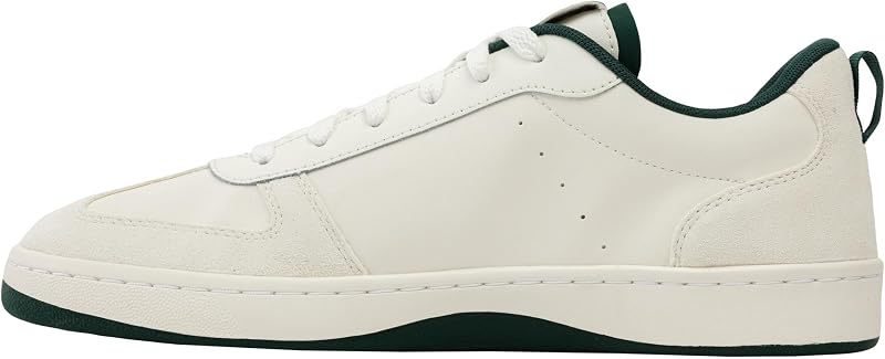 Herren Court Varsity Sneaker, SW/POSYGREEN, 42.5 EU