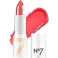 No7 Age Defying Lipstick - Sunset Blush - Anti-Aging Makeup for Women - Hydrating Pink Lipstick with Hyaluronic Acid for Plumper, Smoother, Younger Looking Lips Over Time (3.5g)