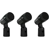 Sennheiser Pro Audio E604 Dynamic Cardioid Instrument Microphone Kit, 3-Pack