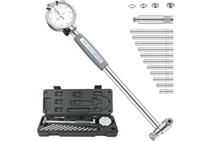 HDLNKAK Dial Indicator Bore Gauges 2"-6"/0.001", Extender Dial, Cylinder Bore Gauges Measurement Ensuring Precision for Machi