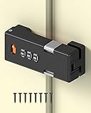 MeBantoo 180 Degree Barn Door Combination Lock, 3