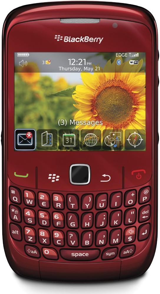 BlackBerry Curve 8520 Smartphone Red - Sim Free