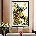ZHENC Double Peacock Flower Tree Animals 5D DIY Full Square Diamond Painting Embroidery Full Drill Craft Decor Cross Stitch Kits