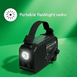 Philips TAR1609 Portable FM/AM Radio with Solar USB Crank Battery Torch view 6