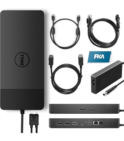 DELL WD19DCS ドッキングステーション（240W ACアダプター付） Amazon.com: Dell WD19DCS Docking Station Performance Dock