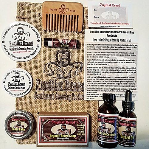 Beardsman's Bundle: Beard Care &amp; Mustache Styling Kit (Cedar Atlas Shrugged)