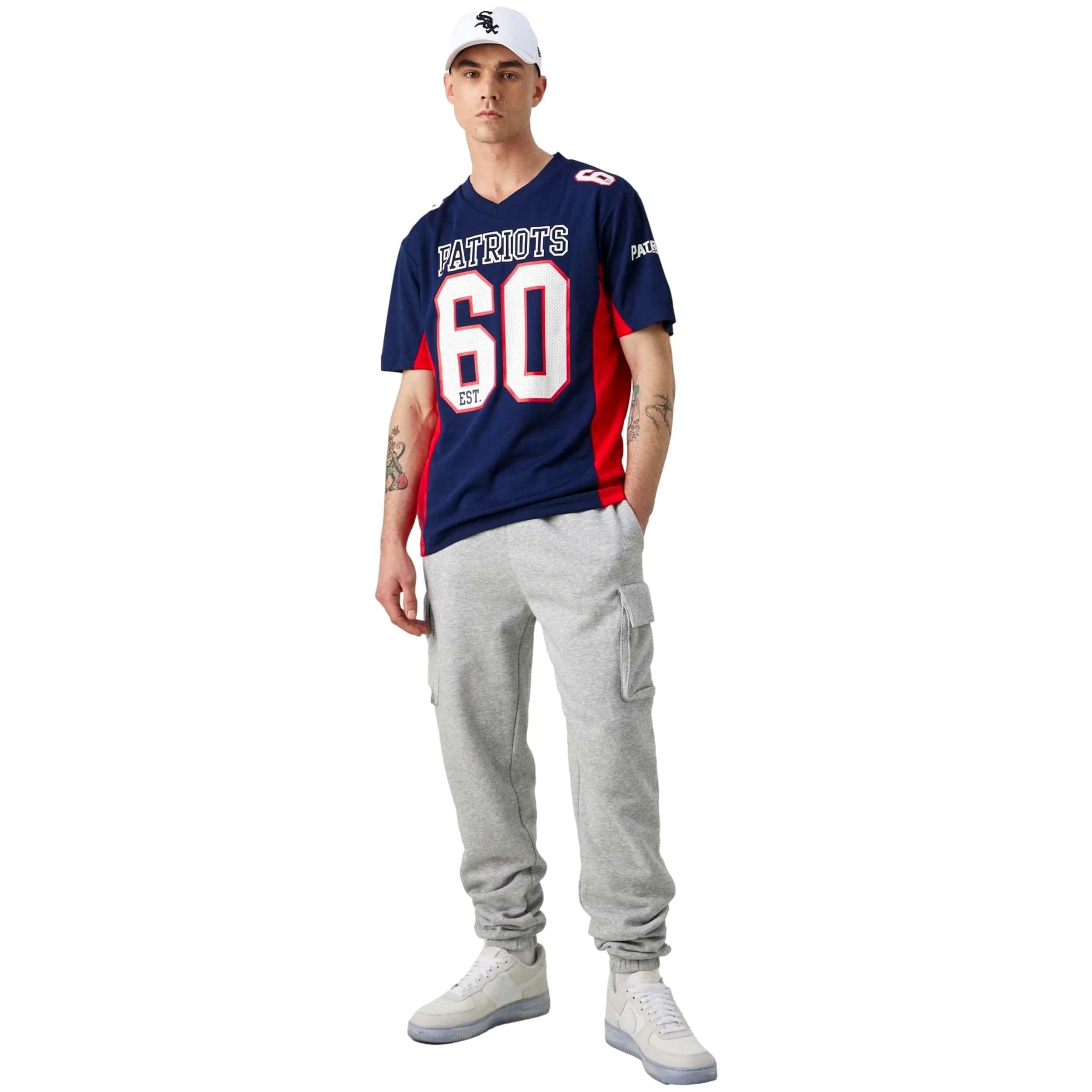 Fanatics NFL New England Patriots Players Poly Mesh Navy, blue, L