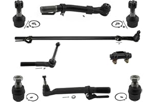 MAC AUTO PARTS Replacement Part 4x4 Ford F250 F350 Super Duty Out Tie Rod Ends Drag Link kit 4 Wheel Drive Models 2005 2006 2007 2008 2009 2010 2011 2012 2013 2014 2015 2016 oe fit 5pc steering
