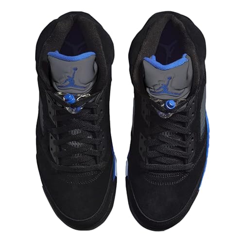 Nike Men's Air Jordan Retro Sneaker, Black/Racer Blue-reflective