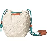 XAMOREST Drawstring Small Camera Bag, Soft Cute Camera Pouch Handbag compatible(white)