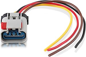 AUTOKAY Fuel Pump Connector Wiring Harness Pigtail Plug Fit for Chrysler & Chevrolet & Dodge & Pontiac
