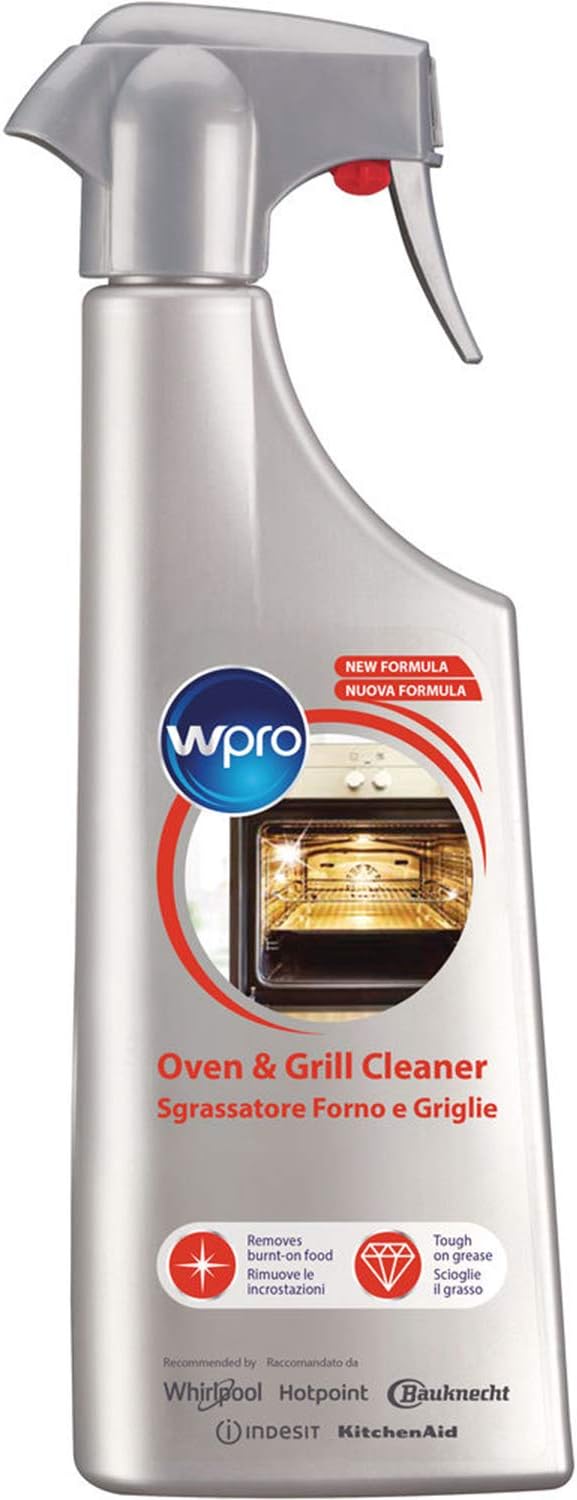 Wpro Oven & Grill Cleaner - Degreaser for Ovens, Grills, Lemon Scent