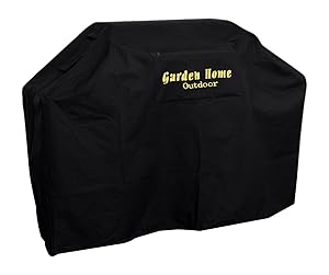 Garden Home outdoor Heavy Duty Grill Cover, 70" L, Black