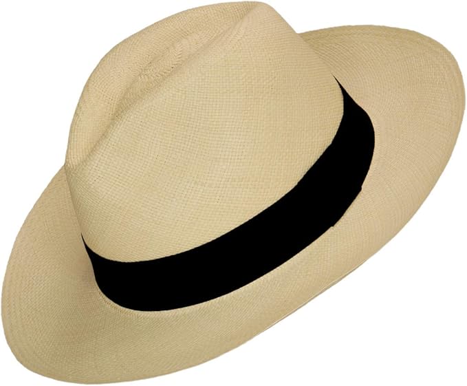 Gamboa Men's Fedora Hat Straw Fedora Hats for Men Panama Fedora Hat