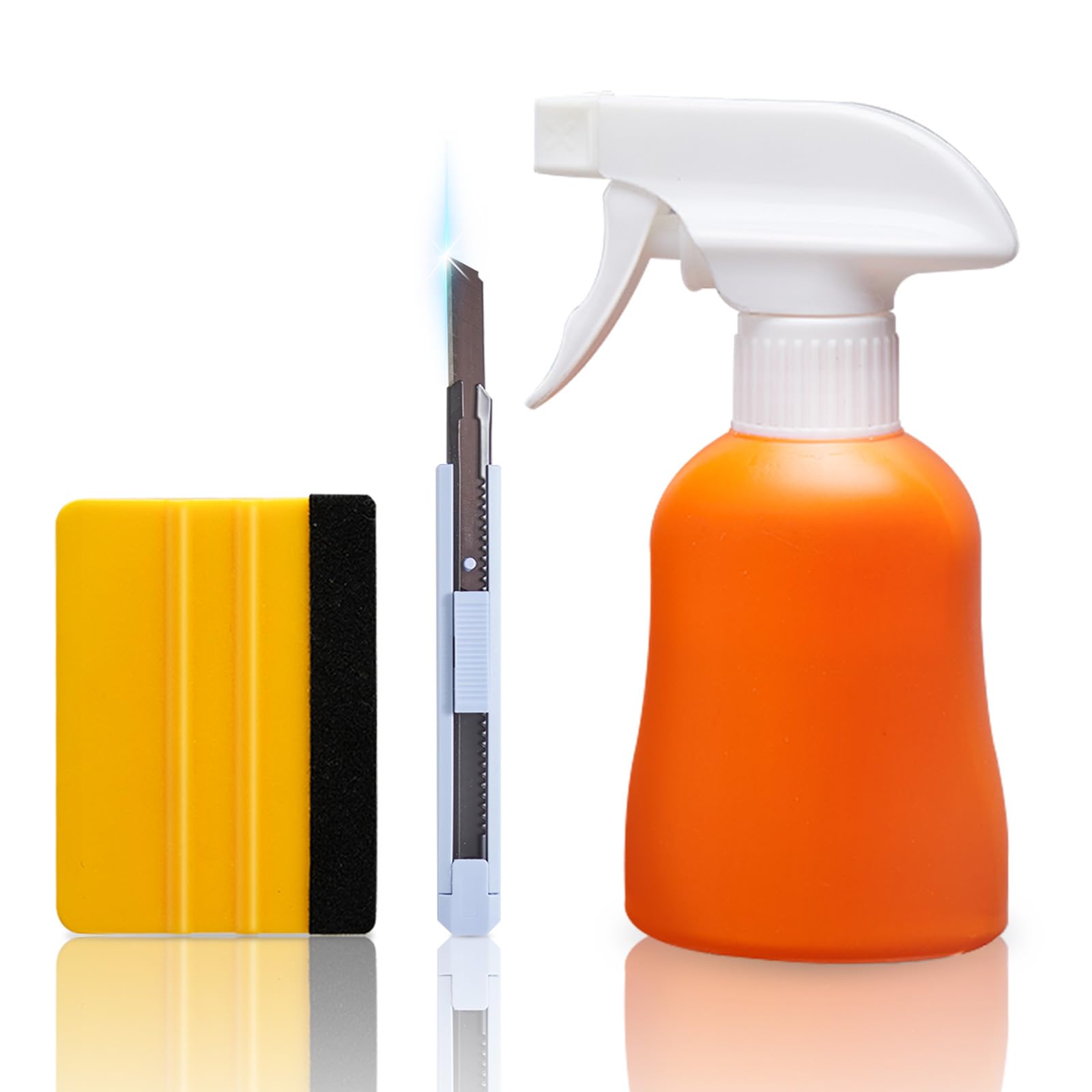 Photo 1 of Coavas Window Tint Kit, Window Privacy Film Installation Tint Tools, 3 Pieces Easy to Apply Privacy Window Film and Car Glass Application Kit Include Vinyl Squeegee, Utility Knife, Spray Bottle