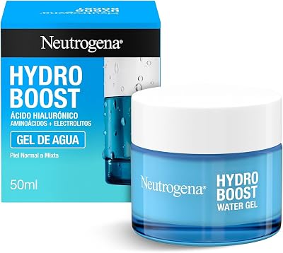 Hydro Boost Gel de Agua Crema Hidratante Facial ligera, 50 ml