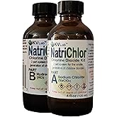 NatriChlor The Original CD Set in Glass Bottles with Droppers | HCL | Extra Large Size (8 oz Total)
