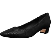 VANELi Womens Astyr Pointed Toe Block Pumps Dress Casual Low Heel 1-2" - Gold