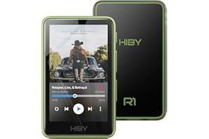 HiBy R1 HiFi MP3 Player Bluetooth 5.1 Hi-Res Audio Certified DSD 256 Local Tide Qobuz Player MSEB Tuning 3" Touch Screen 2TB 