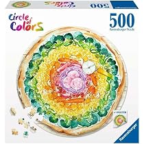 Ravensburger – Puzzle Rond 500 Pièces – Océan – Circle Of Colors – Dès 12 Ans – Qualité Premium – Fabriqué En Europe