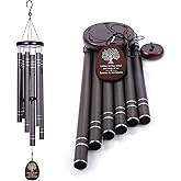 Large Wind Chimes Outside Deep Tone Memorial Wind Chime for Loss of Loved one,Sympathy Gift for Bereavement,Condolence,Funeral, Big Hanging Decor for Your Garden,Yard and Patio