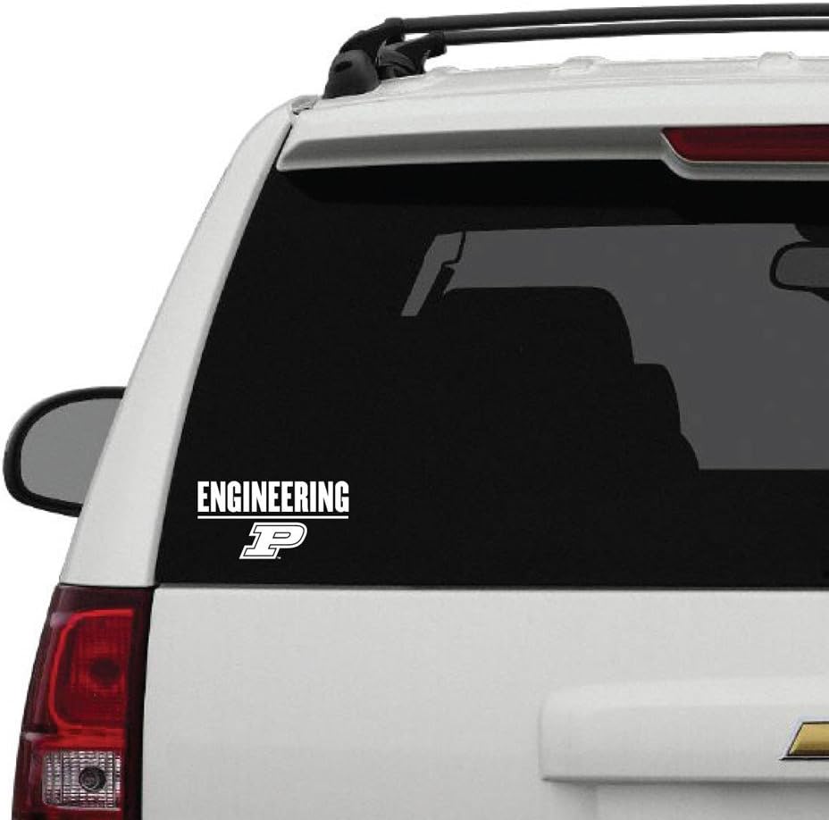 University Spirit Purdue Engineering Window Decal