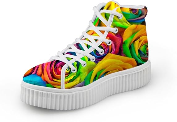 colorful nike high tops