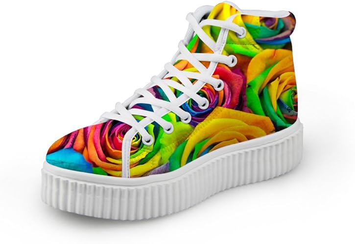 colorful womens tennis shoes