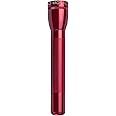 Maglite ML25LT LED 3-Cell C Flashlight, Red