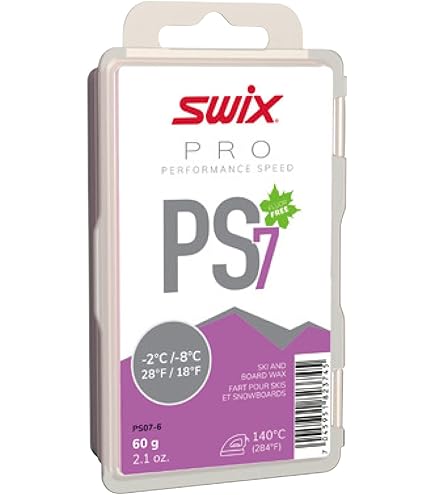 Amazon.com : Swix HS7 Purple High Speed Ski & Snowboard Wax for
