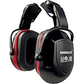 SAFEBUILDER 30dB Ear Muffs Hard Hats Type Safety Earmuffs For Safety Helmet Hearing Protection Earmuffs ANSI S3.19