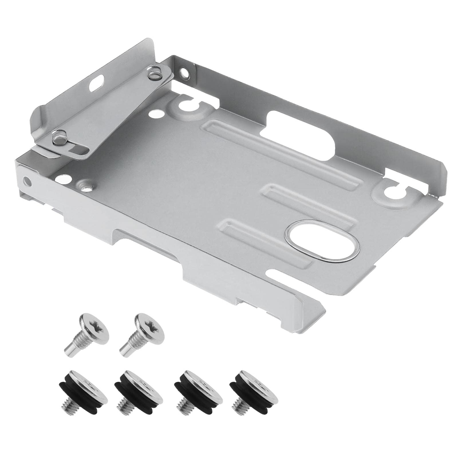 The Lord of the Tools 2.5 Inch Hard Disk Drive Holder Compatible with PS3 CECH-400X Series Super Slim HDD Mounting Bracket Support Tray Adapter with Screws
