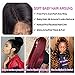 Hermosa 13x4 Lace Front Human Hair Wigs Pre Plucked with Baby Hair 220% Density 12A Brazilian Straight Human Hair Lace Front Wigs for Women Natural Hairline Natural Color 18 inch