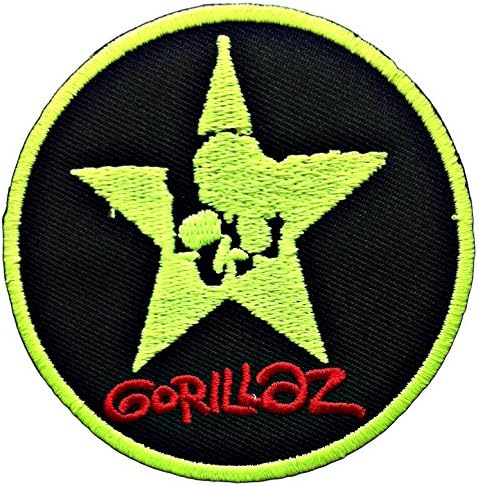 GORILLAZ Album Virtual Band Music Song Logo Sign T Shirts Cloth MG27 Embroidery Iron on Patches