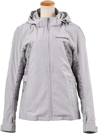 Amazon ロッソスタイルラボ Rosso メッシュコンビジャケット レディース インナー ライトグレー リーフグレー Sサイズ Roj 90 ジャケット 車 バイク