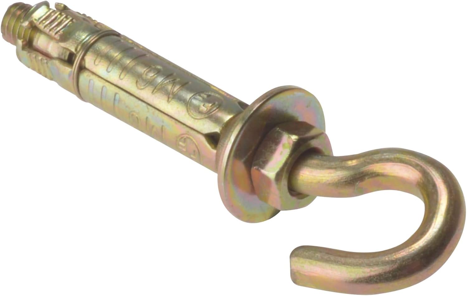 ForgeFix Masonry Anchors - Hook Bolts, Yellow, M8