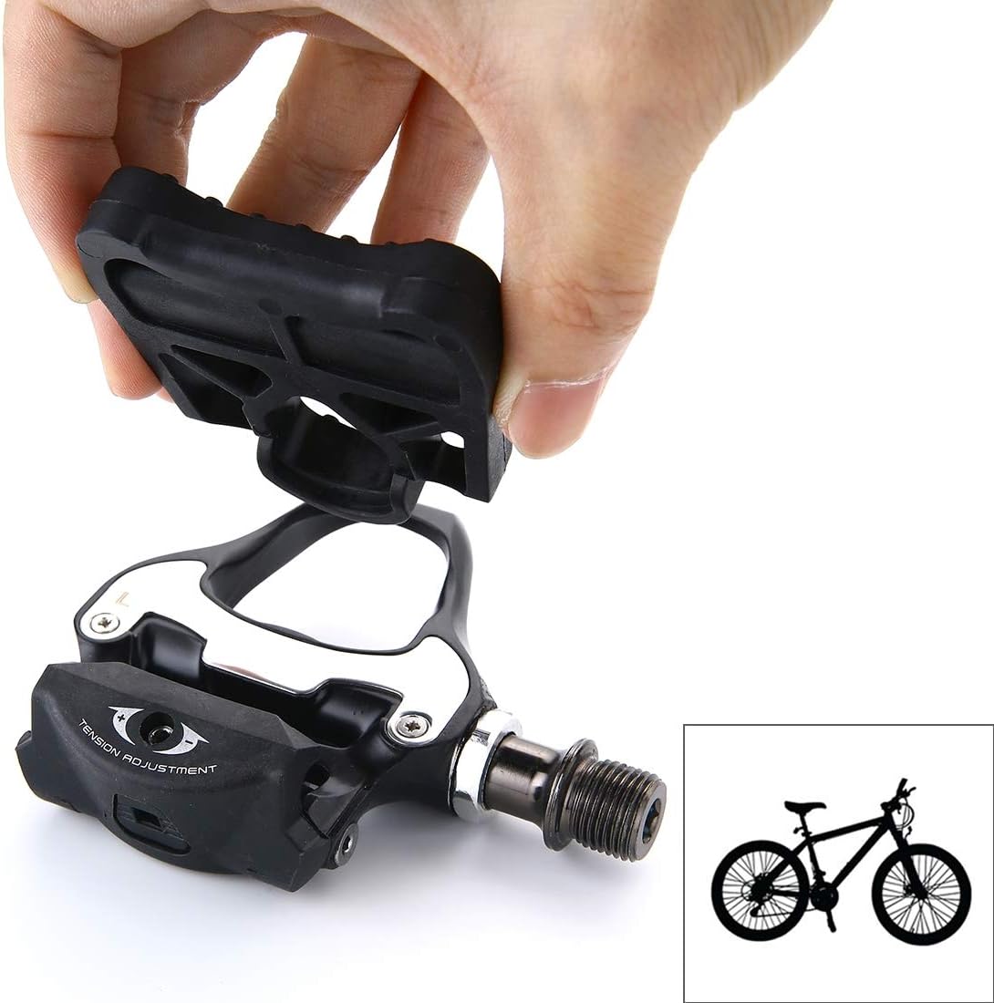 lock in bike pedals