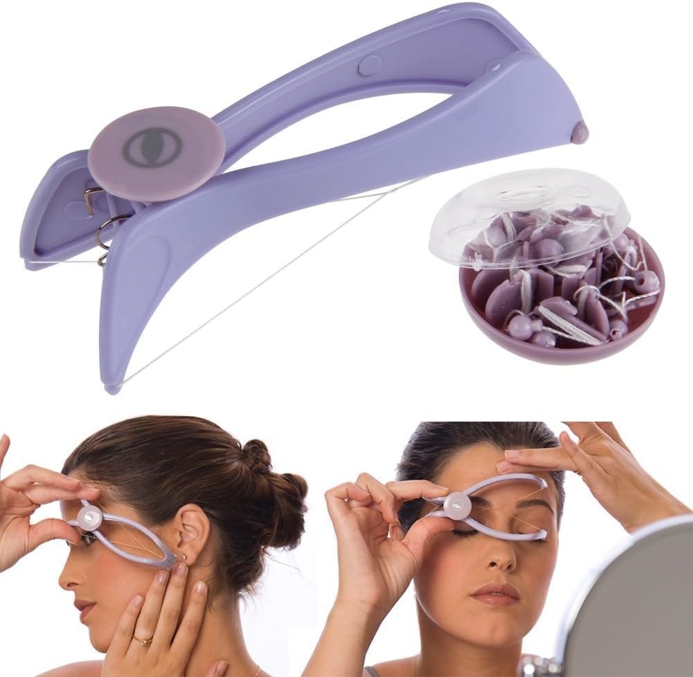 FLIPXEN Eyebrow Face and Body Hair and Removal System Threading Epilators for Women