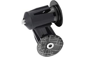 Generic Bike Handlebar End Caps Plugs Durable Expanding Adjustable Locking Caps for Road Mountain Bike Enhance Riding Experie