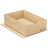 WelFurGeer Premium Birchwood Pull-Out Cabinet Drawers, 14" W x 21" D Pull Out Cabinet Organizer, Soft Close Slide-Out Shelves for Kitchen Cabinets, Heavy-Duty Cabinet Organizer for Home & Kitchen