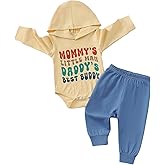 KIMI BEAR Baby Boy Clothes Newborn Boy Outfits Infant Letter Print Long Sleeve Romper Hoodies Pants Fall Winter Outfits